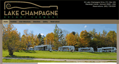 Desktop Screenshot of lakechampagne.com